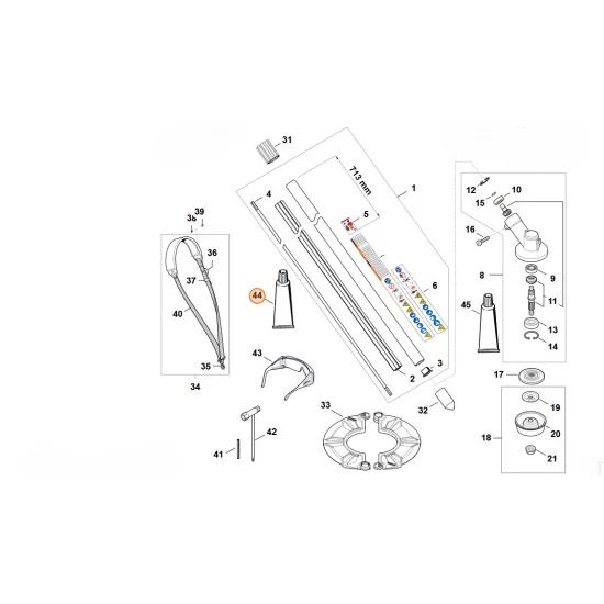 STIHL  Smar uniwersalny (tuba 80 g) 0781 120 1109